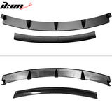 2017-2023 Tesla Model 3 4PC Front Bumper Lip Spoiler