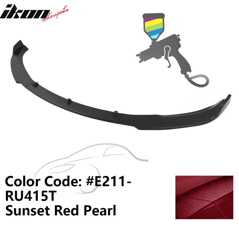 2017-2023 Tesla Model 3 IKON Style Painted Front Bumper Lip PP