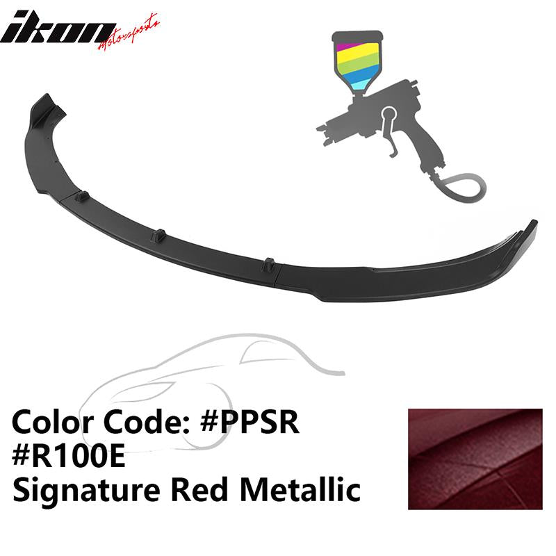 2017-2023 Tesla Model 3 IKON Style Painted Front Bumper Lip PP