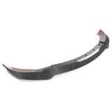 2017-2023 Tesla Model 3 Track Pack Gloss Black Front Lip Carbon Fiber