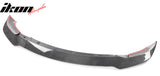 2017-2023 Tesla Model 3 Track Pack Gloss Black Front Lip Carbon Fiber