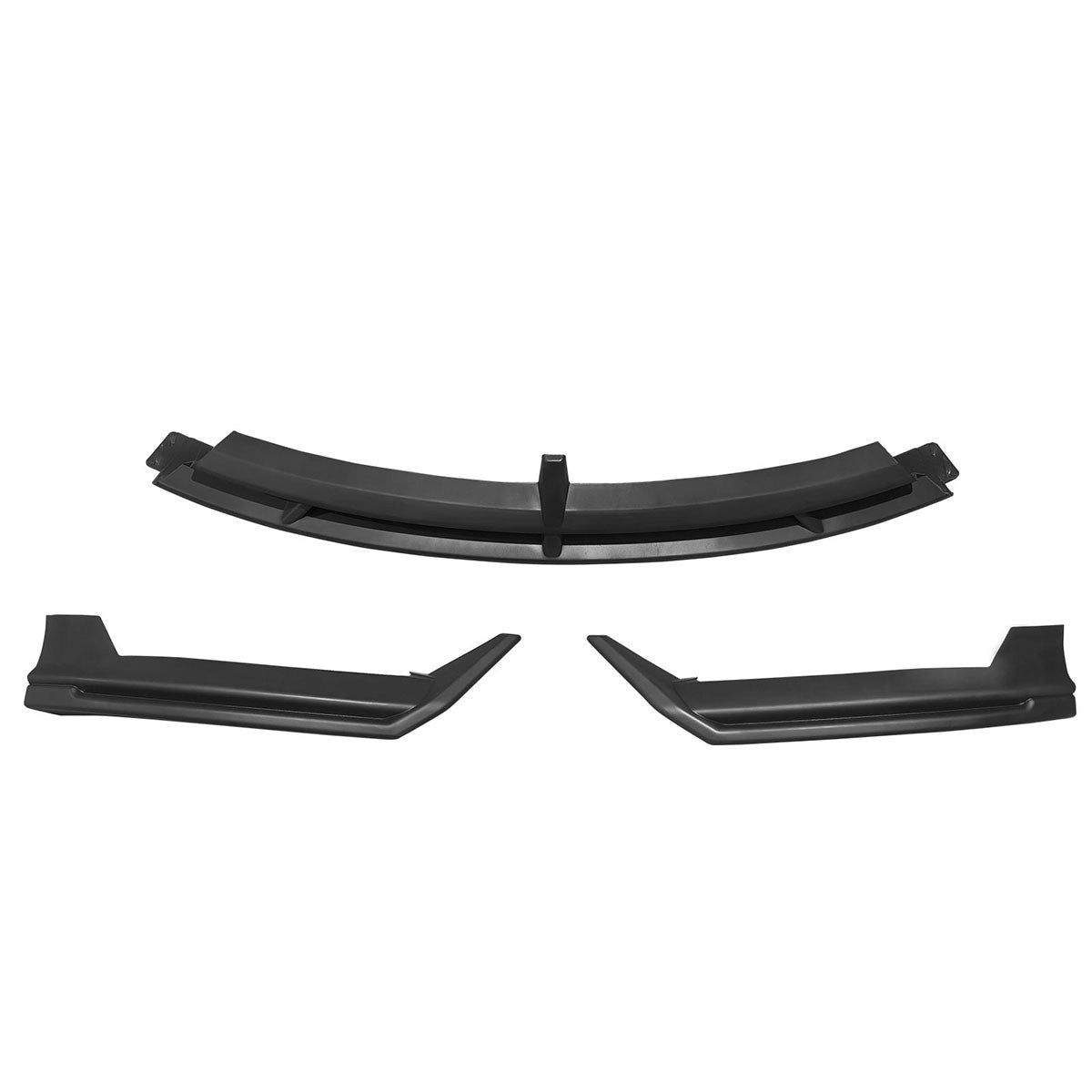 2024-2025 Tesla Model 3 IKON2 Style Front Bumper Lip Matte Black PP