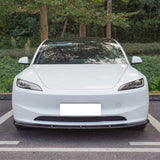 2024-2026 Tesla Model 3 PP Front Bumper Lip 3PCS - IKON V4 Style