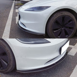 2024-2026 Tesla Model 3 PP Front Bumper Lip 3PCS - IKON V4 Style