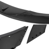 2024-2026 Tesla Model 3 PP Front Bumper Lip 3PCS - IKON V4 Style