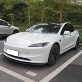2024-2026 Tesla Model 3 PP Front Bumper Lip 3PCS - IKON V4 Style
