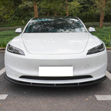 2024-2026 Tesla Model 3 PP Front Bumper Lip 3PCS - IKON V4 Style