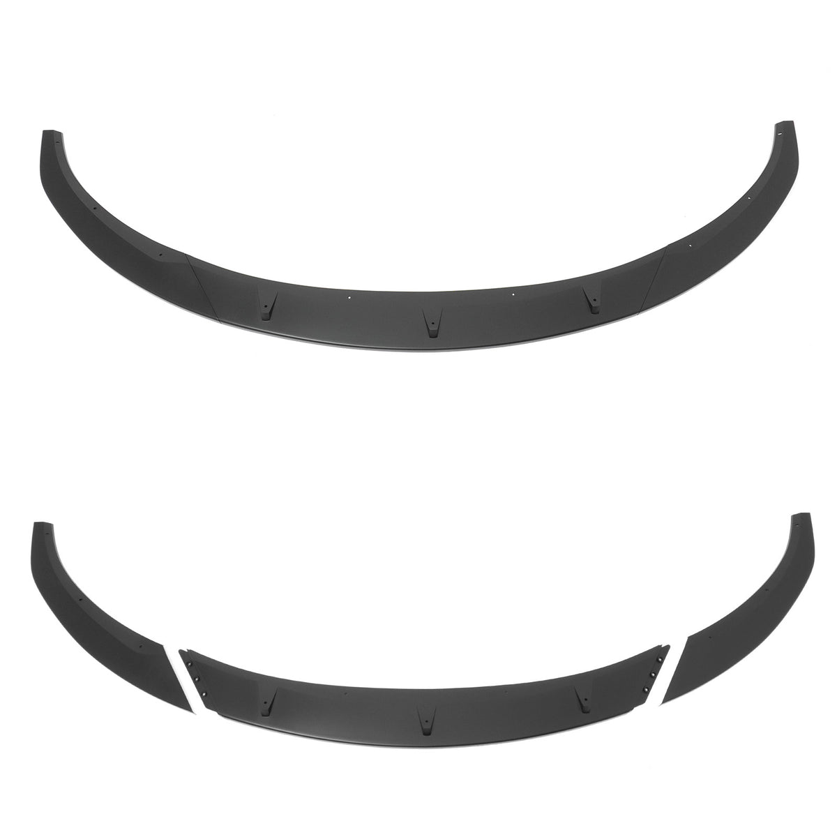 2024-2026 Tesla Model 3 PP Front Bumper Lip 3PCS - IKON V4 Style