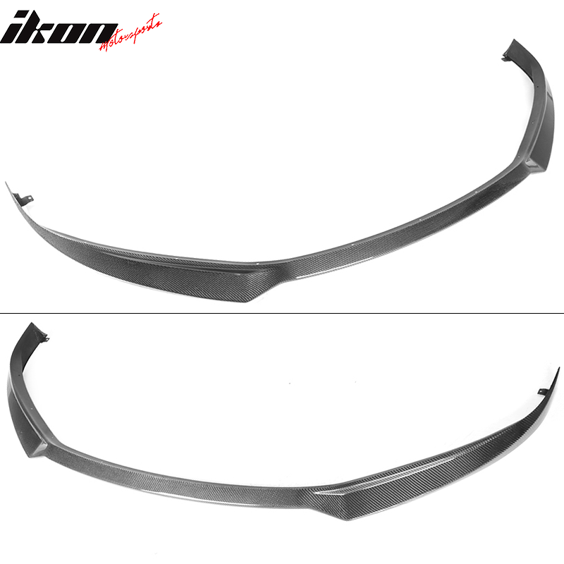 2017-2020 Tesla Model S IKON Style Front Bumper Lip Carbon Fiber