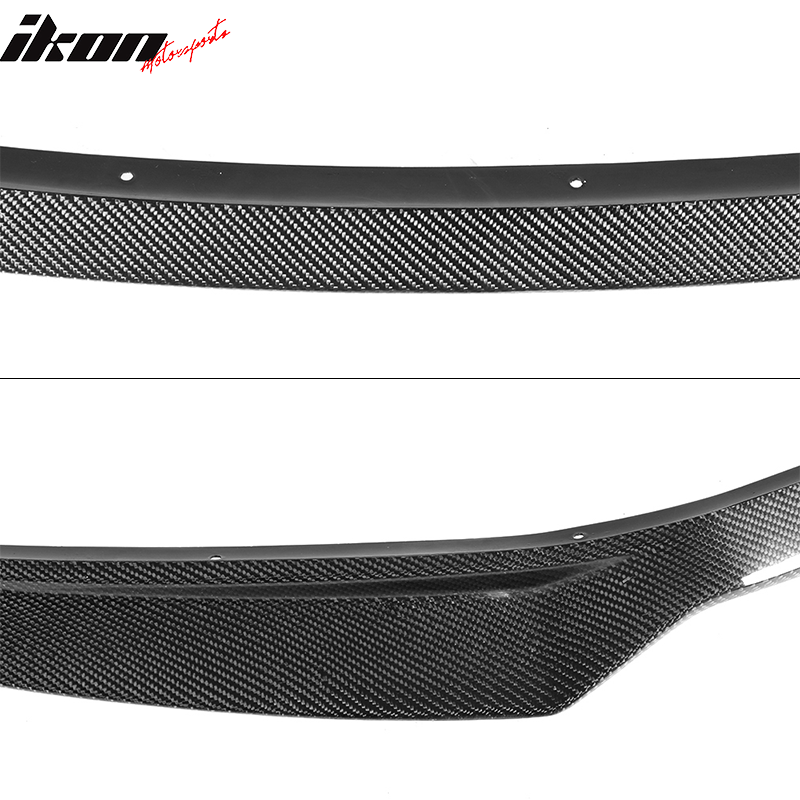 2017-2020 Tesla Model S IKON Style Front Bumper Lip Carbon Fiber