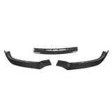 2017-2021 Tesla Model S Track Pack Carbon Fiber 3PC Front Bumper Lip