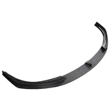 2021-2025 Tesla Model S Gloss Black V Front Bumper Lip Carbon Fiber