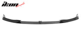 2021-2025 Tesla Model S Gloss Black V Front Bumper Lip Carbon Fiber