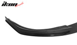 2021-2025 Tesla Model S Gloss Black V Front Bumper Lip Carbon Fiber