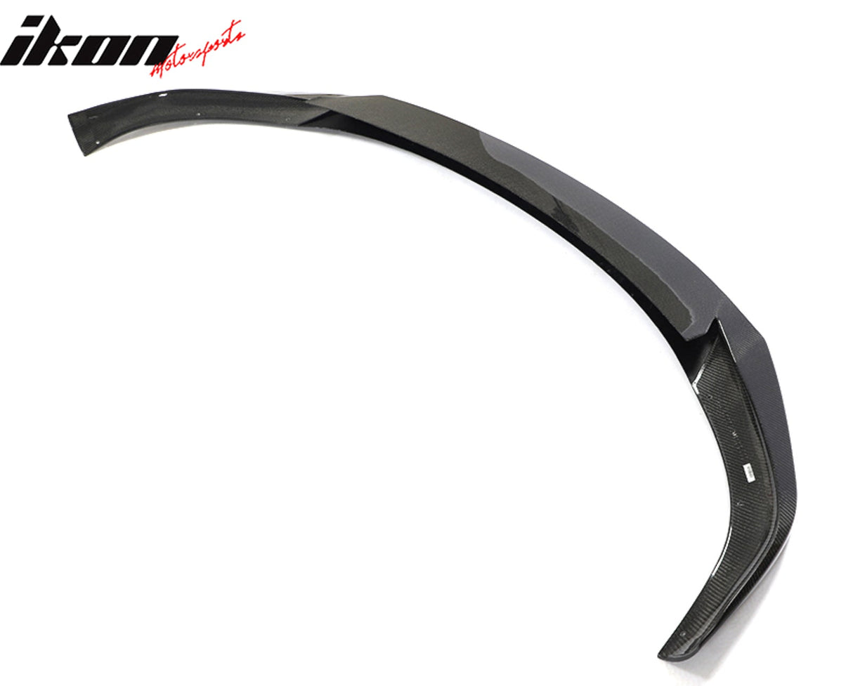 2021-2024 Tesla Model S Gloss Black Revozport Front Lip Carbon Fiber