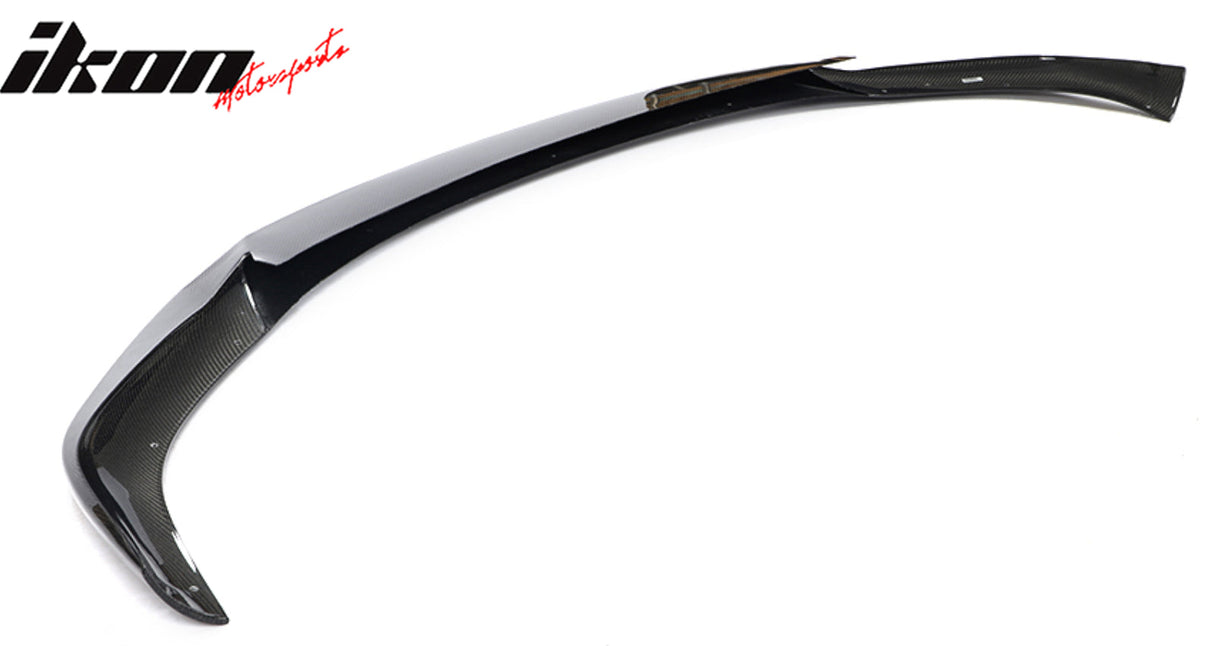 2021-2024 Tesla Model S Gloss Black Revozport Front Lip Carbon Fiber