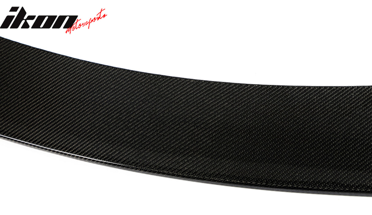 2021-2024 Tesla Model S Gloss Black Revozport Front Lip Carbon Fiber