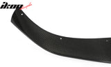 2021-2024 Tesla Model S Gloss Black Revozport Front Lip Carbon Fiber