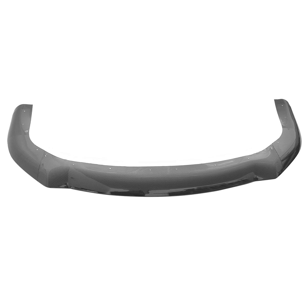 2021-2026 Tesla Model S Track Pack Front Bumper Lip Carbon Fiber Print