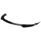 2021-2025 Tesla Model S Track Pack Style Front Bumper Lip Gloss Black