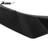 2021-2025 Tesla Model S Track Pack Style Front Bumper Lip Gloss Black