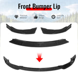 2016-2021 Tesla Model X Gloss Black Front Bumper Lip Chin Spoiler PP