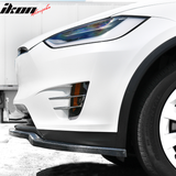 2016-2020 Tesla Model X MX Style Front Lip Splitter Carbon Fiber