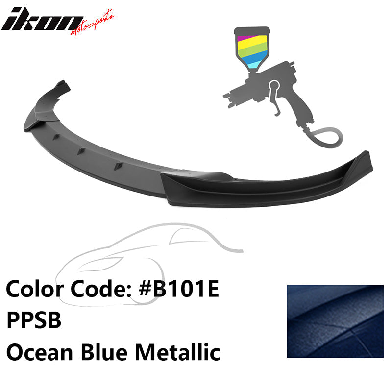 2020-2023 Tesla Y IKON Style Front Bumper Lip PP 3PC