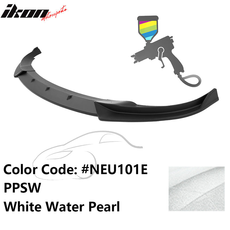 2020-2023 Tesla Y IKON Style Front Bumper Lip PP 3PC