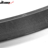 2020-2024 Tesla Y Track Pack Gloss Black Front Bumper Lip Carbon Print