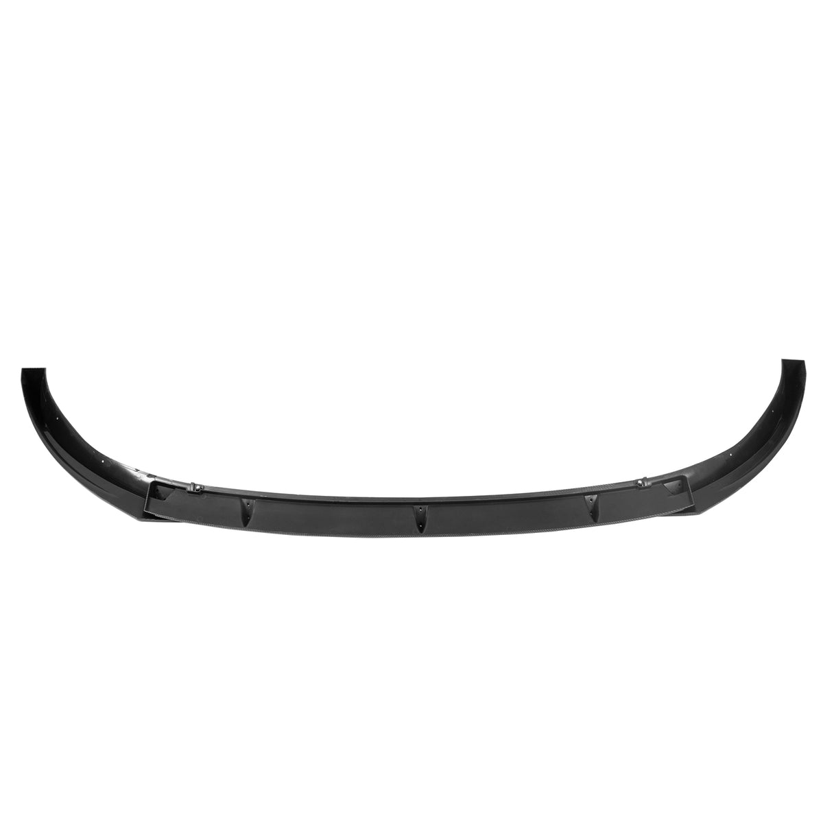 2025-26 Tesla Model Y Juniper Carbon Fiber Print 4PC Front Bumper Lip