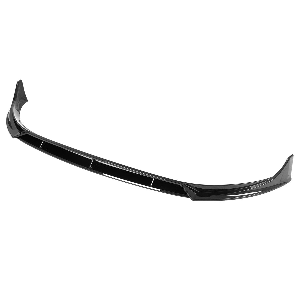 2025-2026 Tesla Model Y Juniper Front Bumper Lip 4PC Gloss Black Kit