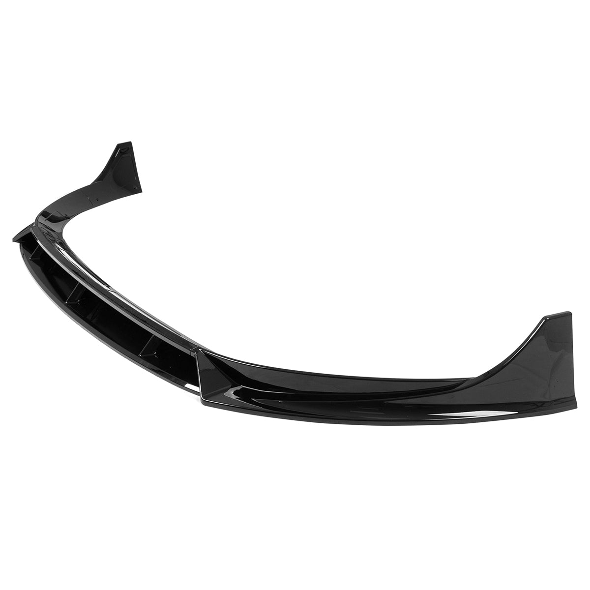 2025-2026 Tesla Model Y Juniper Front Bumper Lip 4PC Gloss Black Kit