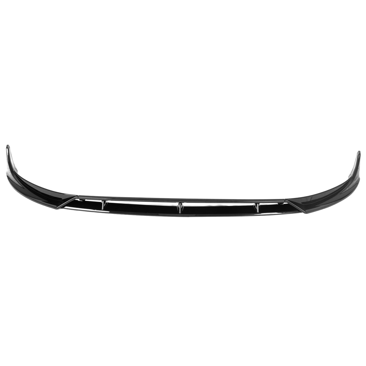 2025-2026 Tesla Model Y Juniper Front Bumper Lip 4PC Gloss Black Kit