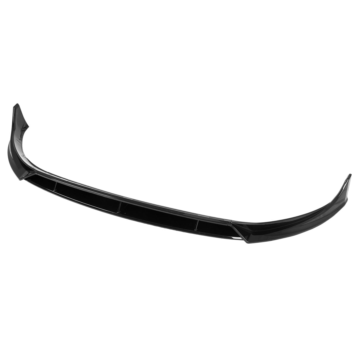 2025-2026 Tesla Model Y Juniper Front Bumper Lip 4PC Gloss Black Kit