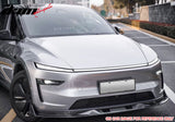 2025-2026 Tesla Model Y (New Model Y, Code Juniper) IKON V2 Style Gloss Black ABS Air Dam Chin Spoiler Protector Splitter 3PCS