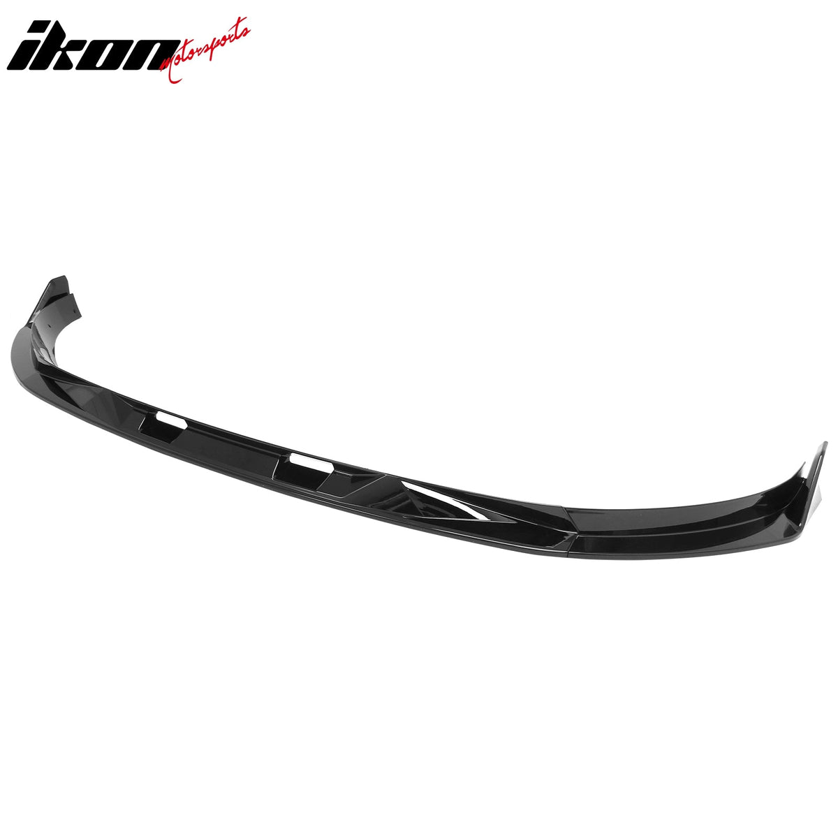 2025-2026 Tesla Model Y (New Model Y, Code Juniper) IKON V2 Style Gloss Black ABS Air Dam Chin Spoiler Protector Splitter 3PCS