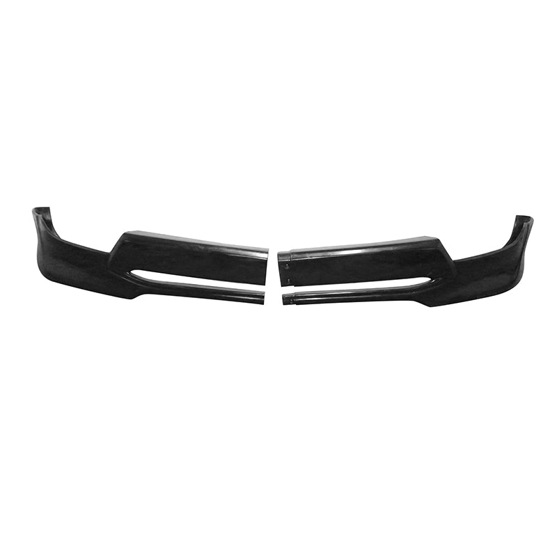 2005-2011 Toyota Tacoma IKON Style Unpainted 2PCS Front Bumper Lip PU