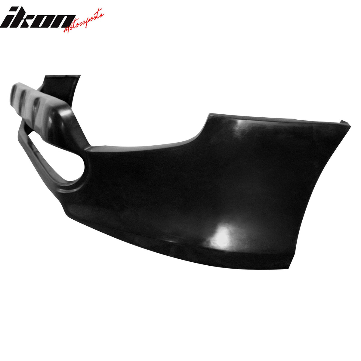 2016-2023 Toyota Tacoma IKON Style Unpainted Black Front Bumper Lip PU Polyurethane Air Dam Chin Lower Spoiler Splitter 2PCS