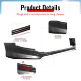 2016-2023 Toyota Tacoma IK Style 3PCS Front Bumper Lip Unpainted PU