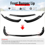 2022-2026 Toyota GR86 T Style Carbon Fiber Print Front Bumper Lip Spoiler PP