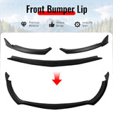 2022-2026 Toyota GR86 T Style Matte Black Front Bumper Lip Spoiler PP