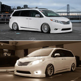 2011-2017 Toyota Sienna CK Style Front Bumper Lip Spoiler PU