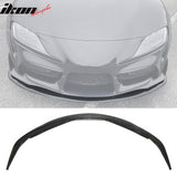 2020-2025 Toyota GR Supra A90 IKON Front Bumper Lip Gloss Carbon Fiber