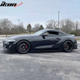 2020-2025 Toyota GR Supra A90 IKON Front Bumper Lip Gloss Carbon Fiber