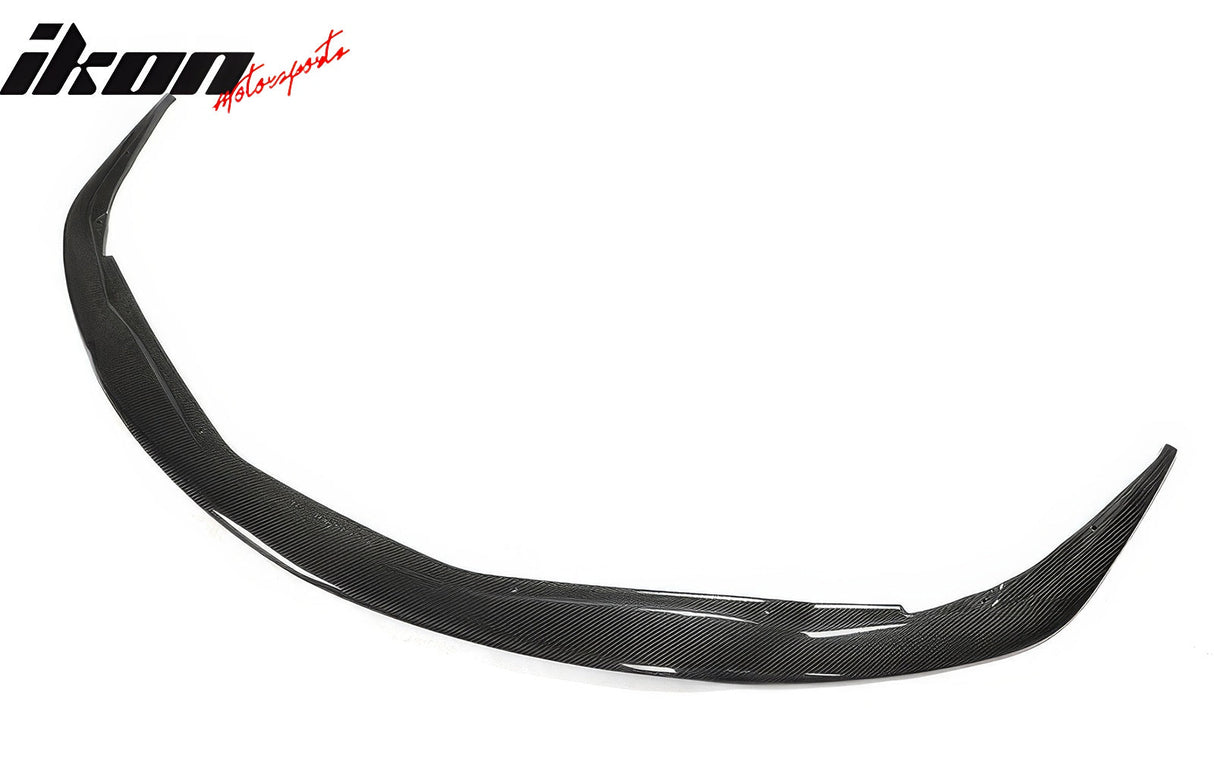 2020-2025 Toyota GR Supra A90 IKON Front Bumper Lip Gloss Carbon Fiber