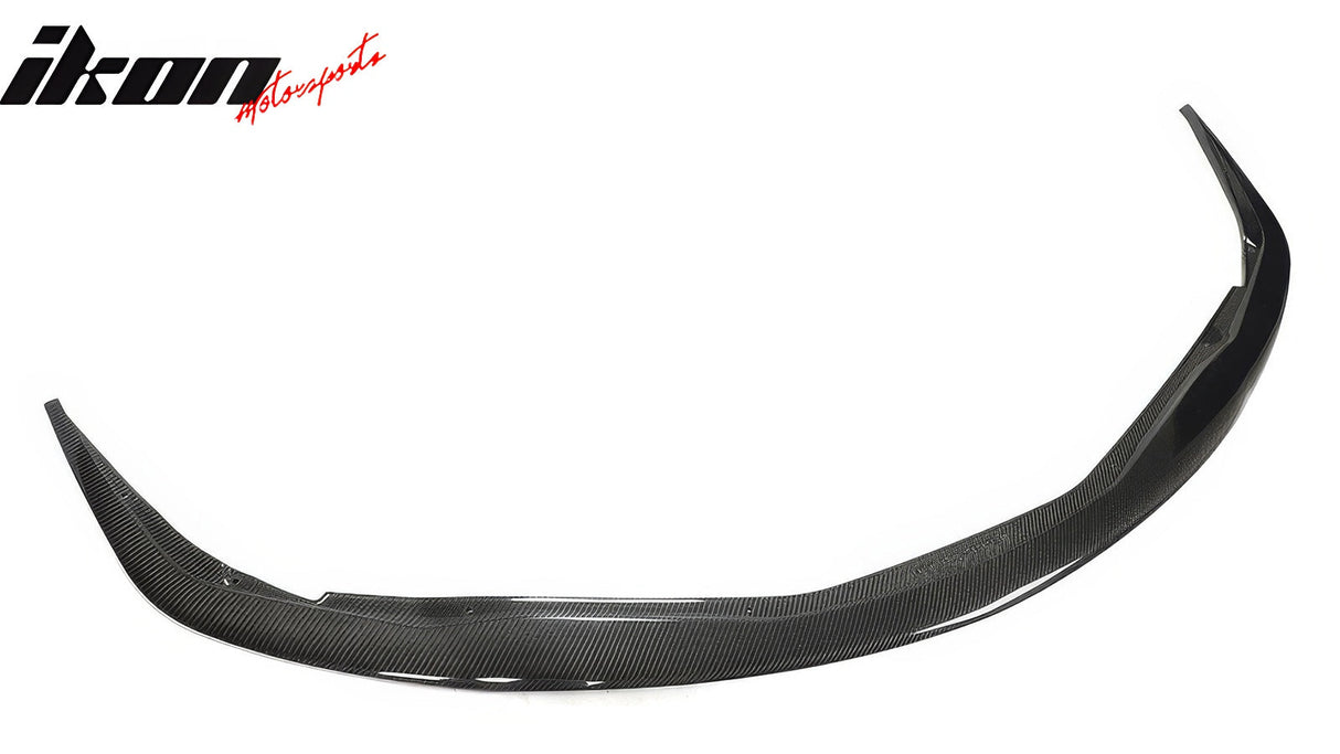2020-2025 Toyota GR Supra A90 IKON Front Bumper Lip Gloss Carbon Fiber