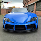 2020-2025 Toyota GR Supra MZ Speed Front Bumper Lip Gloss Carbon Fiber