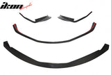 2020-2025 Toyota GR Supra MZ Speed Front Bumper Lip Gloss Carbon Fiber