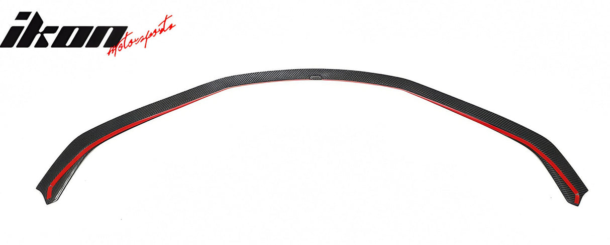 2020-2025 Toyota GR Supra MZ Speed Front Bumper Lip Gloss Carbon Fiber